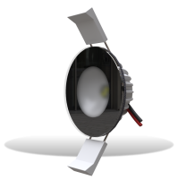 ECLIPSE Downlight DL55 - White Downlights - Black finish - Single white Color - Eclipse Collection - 60-0484-  010-04474-00 - Lumishore